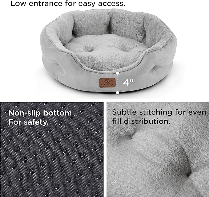 Bedsure Dog Beds for Small Dogs 20 Inches,