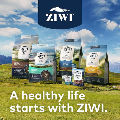 ZIWI Peak Steam & Dried Dog Food Bundle – High Protein, Digestive Health, Low Carb, for All Breeds and Lifestages (1.8lb Bags of Beef w/Pumpkin, Chicken w/Fruit, and Lamb w/Vegetables Recipes)