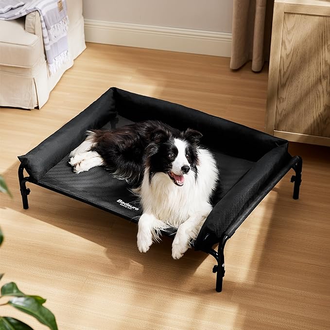 Bedsure XL Elevated Raised Outdoor Dog Bed 42 inches