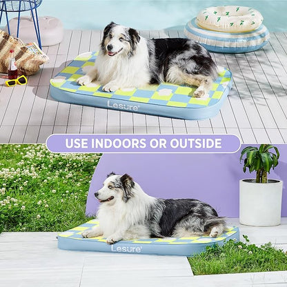 Lesure Inflatable Waterproof Dog Bed for XL Dog Bed 3 Inch