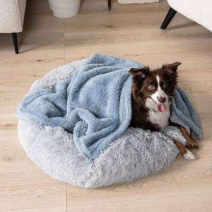 PetAmi Dog Blanket for Small Dogs Blue 24x32