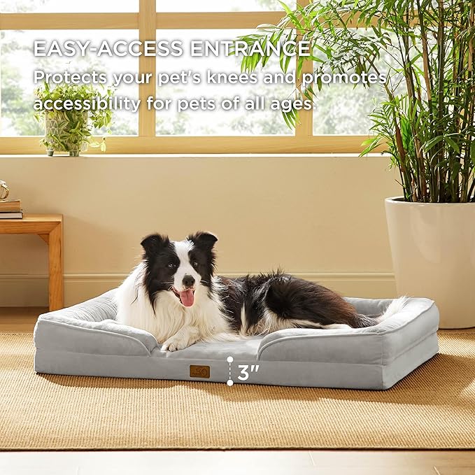 Bedsure Orthopedic Dog Bed for Large Dogs