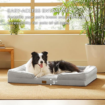 Bedsure Orthopedic Dog Bed for Large Dogs
