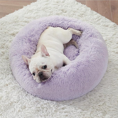 Bedsure Calming Dog Bed for Small Dogs 23 inches 25 lbs