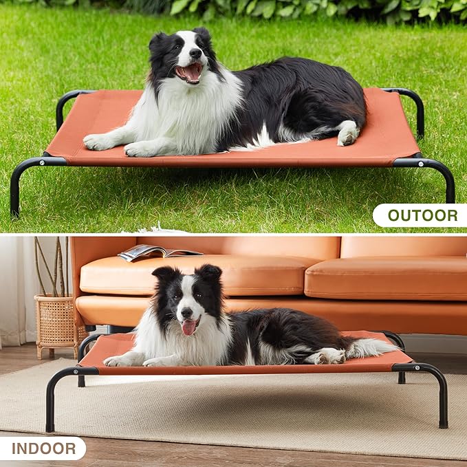 Love's cabin Outdoor Elevated Dog Bed 49in Cooling