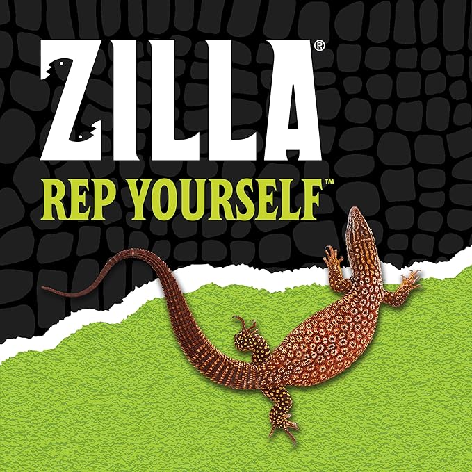 Zilla Reptile Terrarium Bedding Substrate Floor Liner, Green, 10G, 9.75" x 19.75"