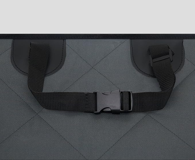 Best Pet Supplies Water Resistant Back Seat Cover for Dogs with Protective Pouch 58 * 54, CS210-GR