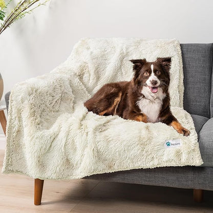 PetAmi Waterproof Dog Blanket for Large Dog 60x80 Cream