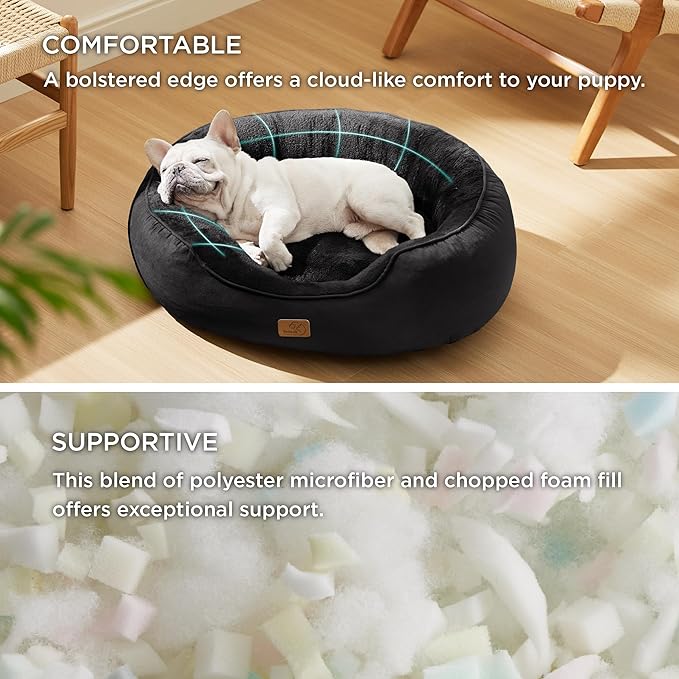 Bedsure Dog Bed for Medium Dogs 30 inches,