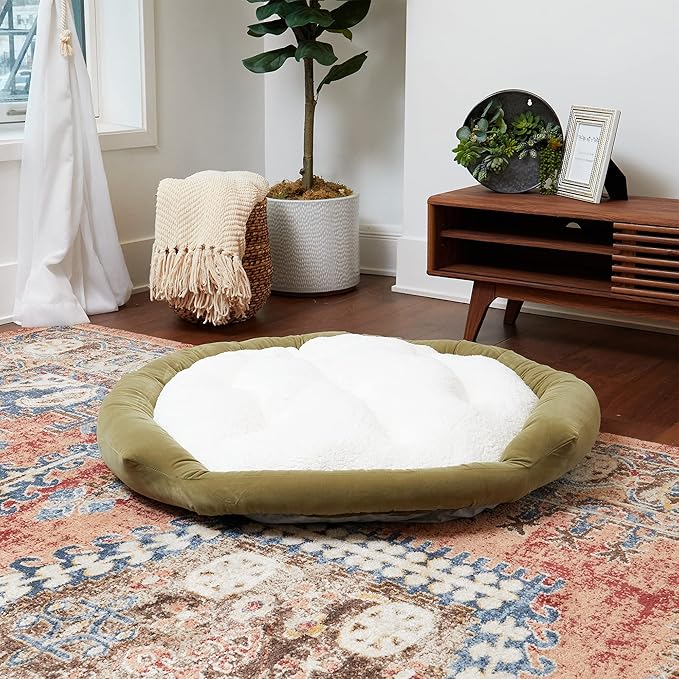 Maddie Donut Dog Bed with Removable Center Pillow (42" x 42")