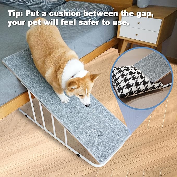 Meeyoview Dog Ramp for 22'' High Bed 22'' High)