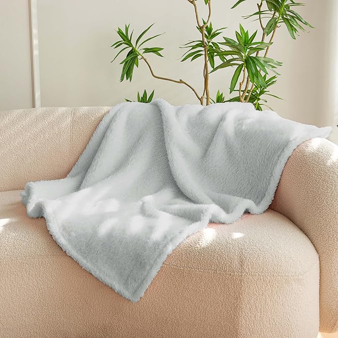 PETHUR Super Soft Dog Blankets for Medium Dogs 29"x40", Light