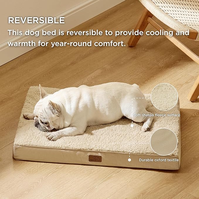 Bedsure Medium Dog Bed for Medium Dogs