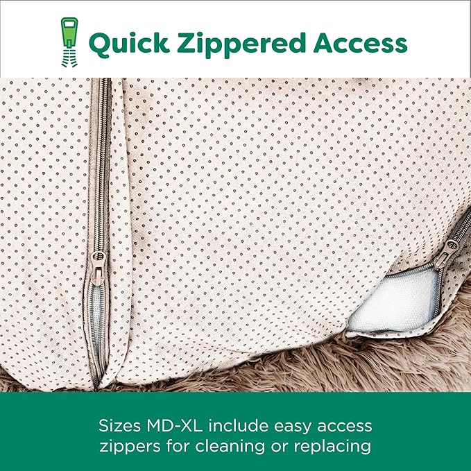 Furhaven 30" Round Calming Donut Dog Bed for Medium/Small Dogs 45 lbs