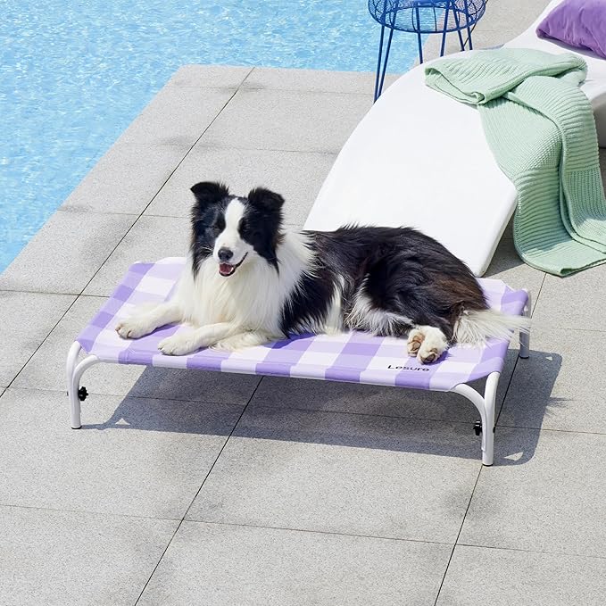Lesure Elevated Raised Outdoor Dog Bed 41"