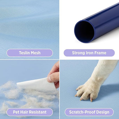 Lesure Elevated Raised Outdoor Dog Bed 34"