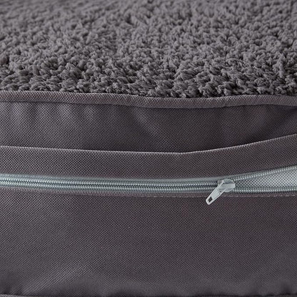 Happy Hounds Scout Deluxe Round Pillow Style Sherpa Dog Bed (30 x 30 in.),