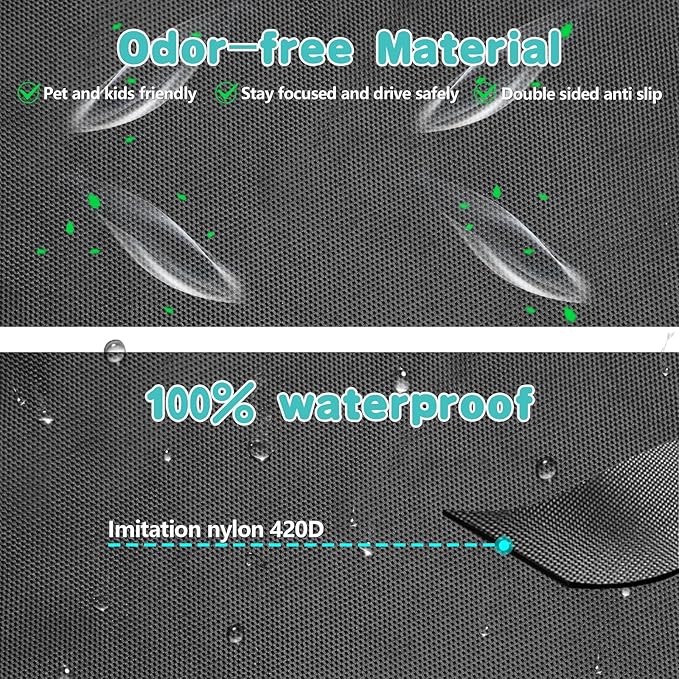 Llamas SUV Cargo Liner for Dogs with Storage