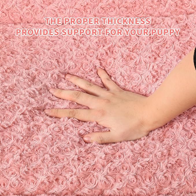 NOYAL Dog Bed Mat Soft Washable Dog Crate