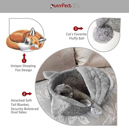Oval Pet Beds for Cats and Small Dogs