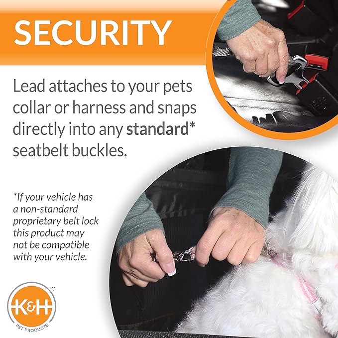 K&H Pet Products Buckle N' Go Dog Car Seat for Small Dogs