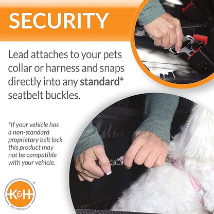 K&H Pet Products Buckle N' Go Dog Car Seat for Small Dogs