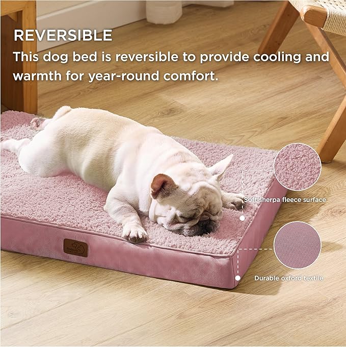 Bedsure Medium Dog Bed for Medium Dogs
