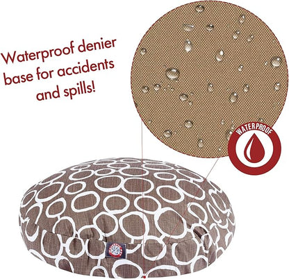 Majestic Pet Fusion Mocha Medium Round Pet Bed