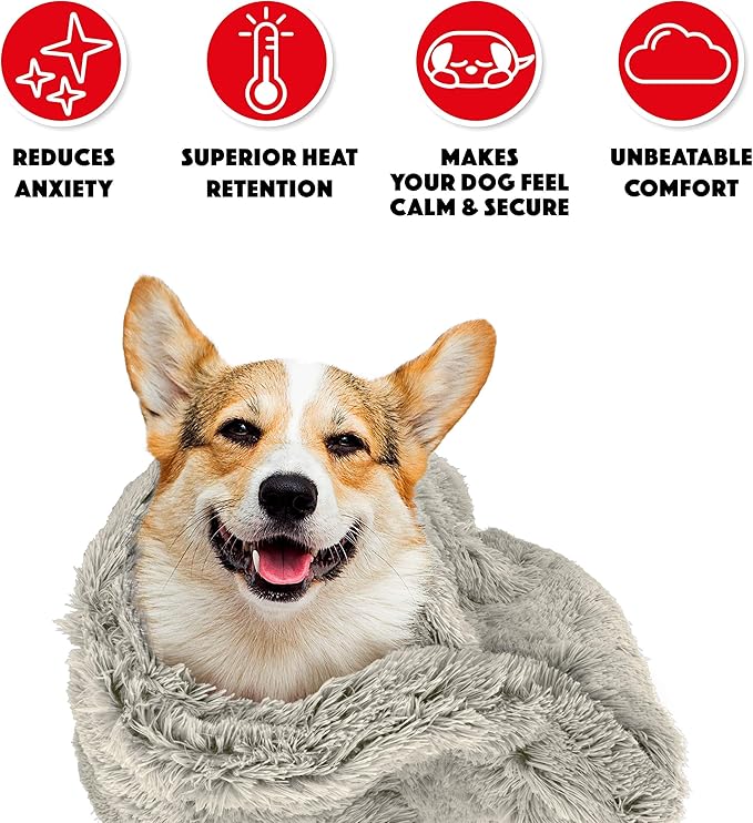 The Dog’s Blanket Sound Sleep Donut Dog Blanket