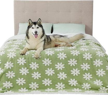 Lesure Waterproof Dog Blanket for Large Dogs 3D Textured