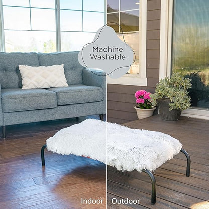 Best Friends by Sheri 4-in-1 Orthopedic Nap Mat Shag Dog Mat for Elevated Dog Beds and Dog Crates 22x28