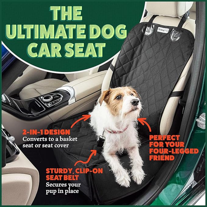 MuttStuff & Co Front Seat Dog Cover