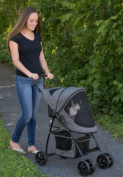 Pet Gear Happy Trails Lite Pet Stroller for Cats/Dogs