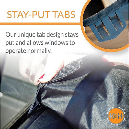 K&H Pet Products Vehicle Door Protector Gray 2 Packs