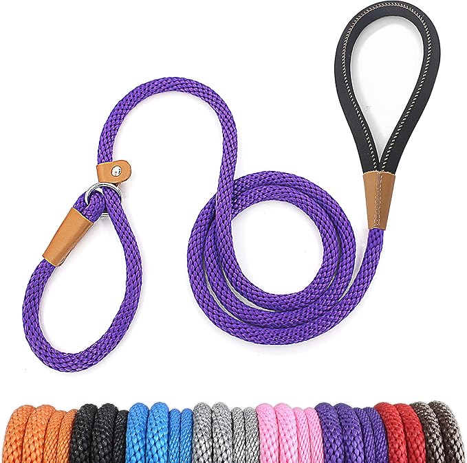 lynxking 5 FT Dog Leash Slip Lead 2