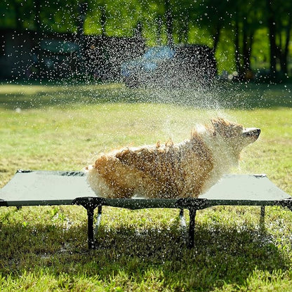 EHEYCIGA 50 Inch Elevated Dog Cot Beds for Extra Large Dogs