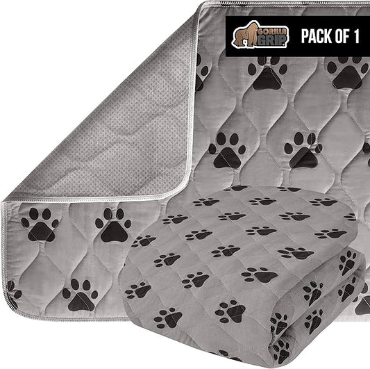 Gorilla Grip Washable Puppy Pads 34x21, Slip