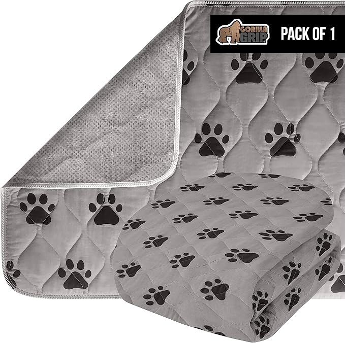 Gorilla Grip Washable Puppy Pads 40x26, Slip