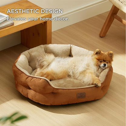 Bedsure Dog Beds for Small Dogs 25 Inches,
