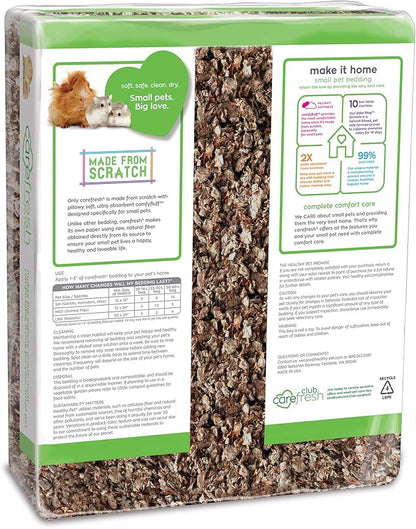 Carefresh 99% Dust-Free Natural Paper Small Pet Bedding with Odor Control, 60 L