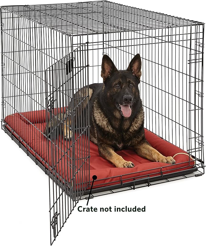 Maxx Dog Bed for Metal Dog Crates 48-Inch, Brick