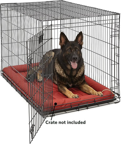 Maxx Dog Bed for Metal Dog Crates 48-Inch, Brick
