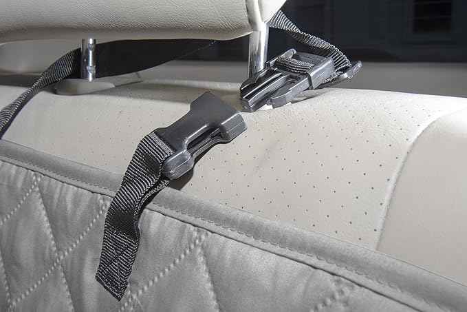 Furhaven Universal Water-Resistant Quilted Hammock-Style Backseat or Cargo Area Protector