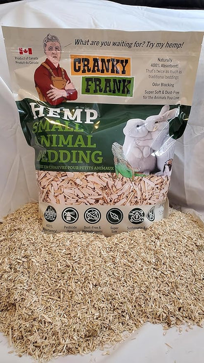 Small Animal Hemp Bedding, 3 Lbs (10L).