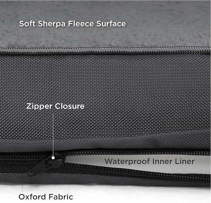 Bedsure Extra Large Dog Crate Bed 100 lbs,