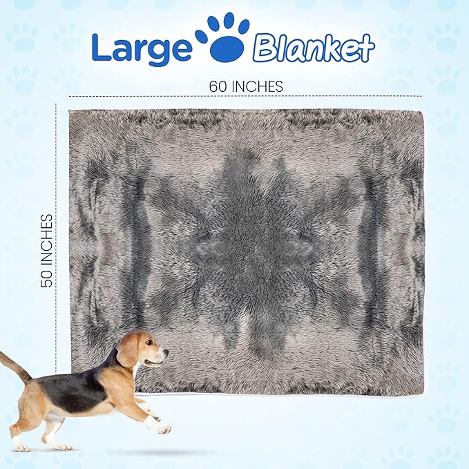 PAW BRANDS Waterproof Dog Blanket 60in x 50in Machine