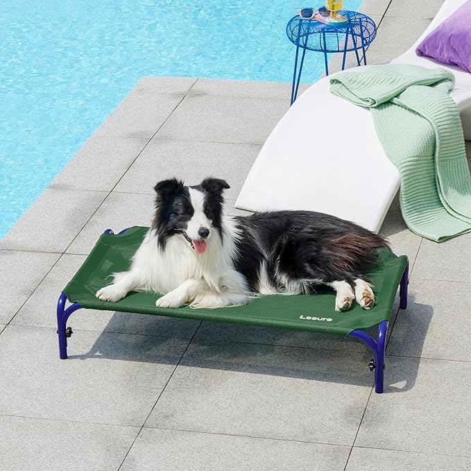 Lesure Elevated Raised Outdoor Dog Bed 41"