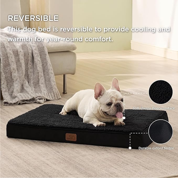 Bedsure Medium Dog Bed for Medium Dogs 35lbs