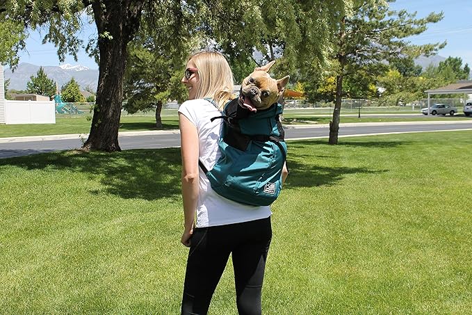 K9 Sport Sack Trainer | Dog Carrier Dog Backpack for Pets (Medium, Greenry)