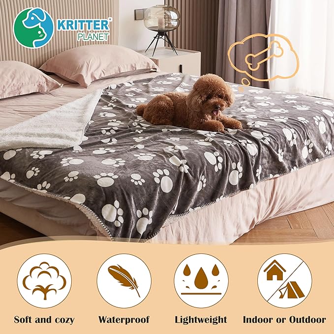 Kritter Planet Waterproof Dog Blanket